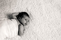 Baby photoshoot loughborough Black and white-12