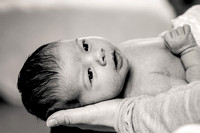 Baby photoshoot loughborough Black and white-14