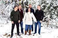 winter family photoshoot Leicester-1