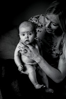 Black and white Loughborough family portraits - Lumiere Photography-20